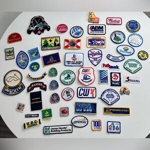 Assorted Vintage Patches Collection